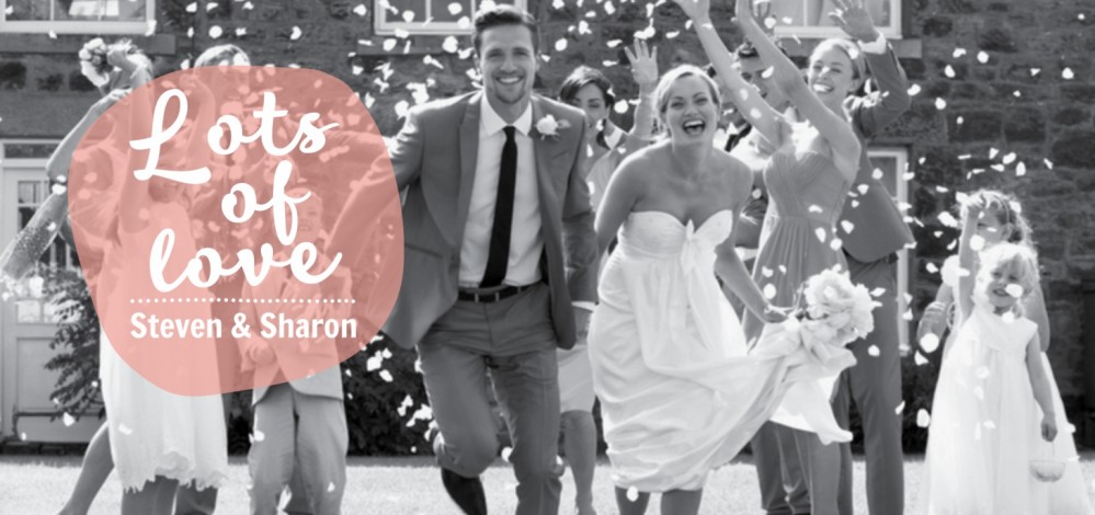 Bedankkaart - Foto en Roze Embleem