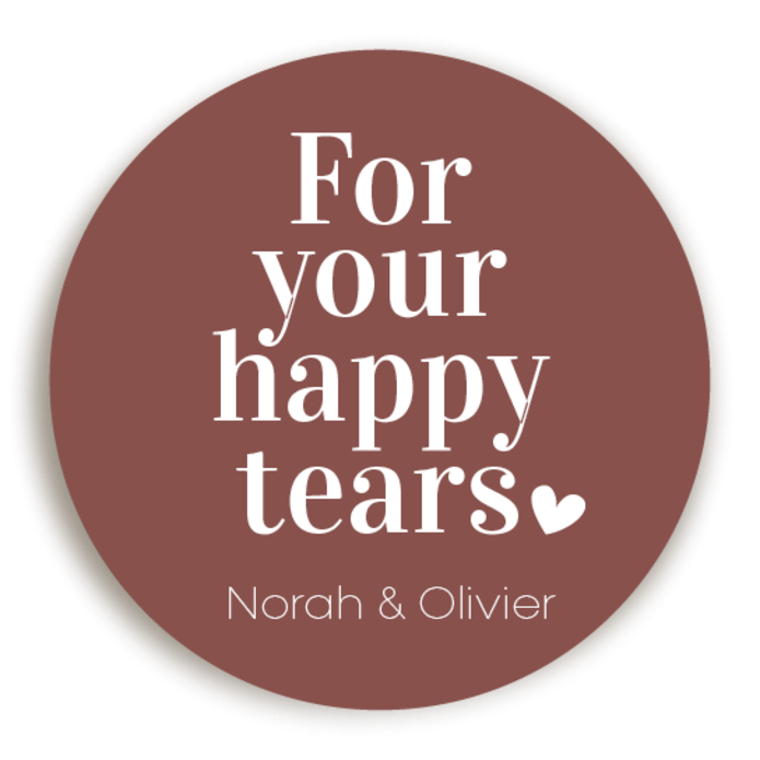 Sticker Happy Tears Rusty Hartje