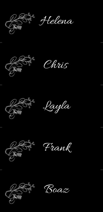 Naamkaartjes DIY Lang - Disney Inspired Alice in Wonderland