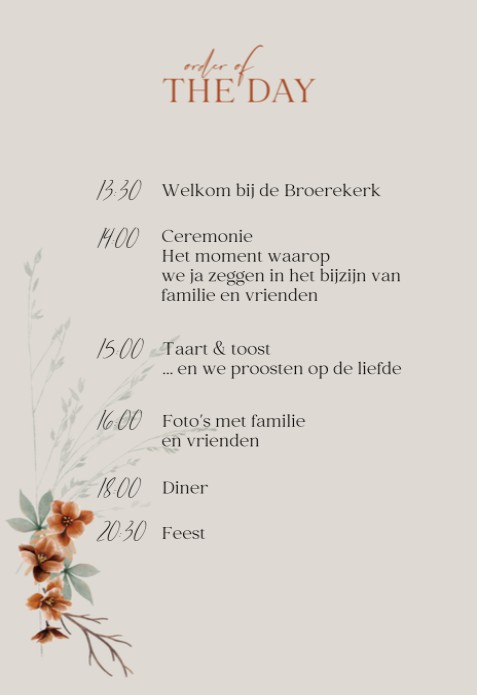 Programmakaart - Bohemian