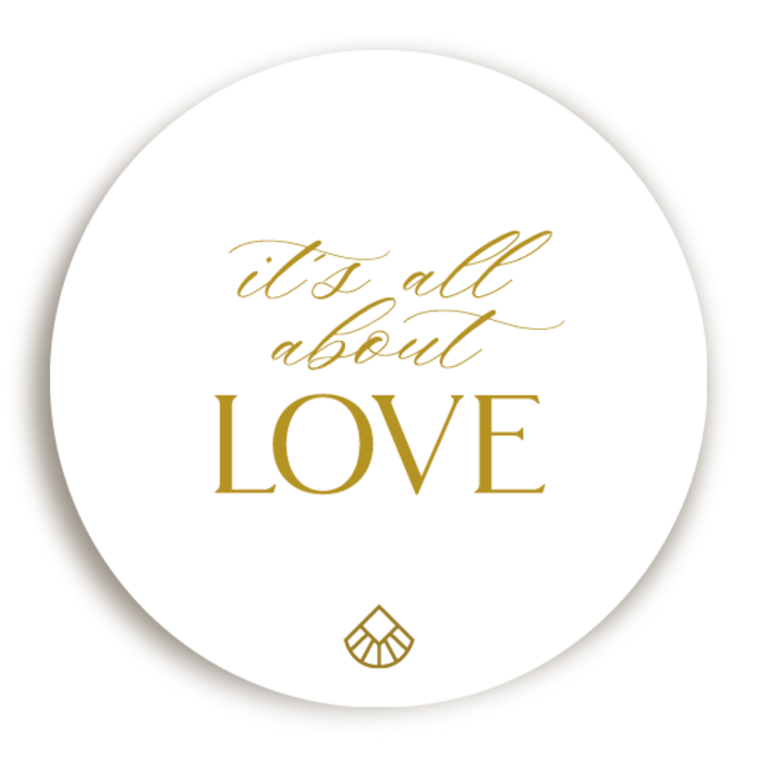 Sluitsticker Modern Twenties