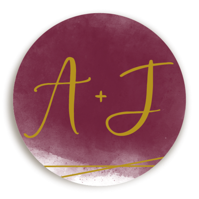 Sluitsticker Bordeaux 2