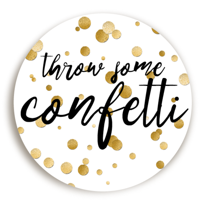 Sticker Throw some confetti