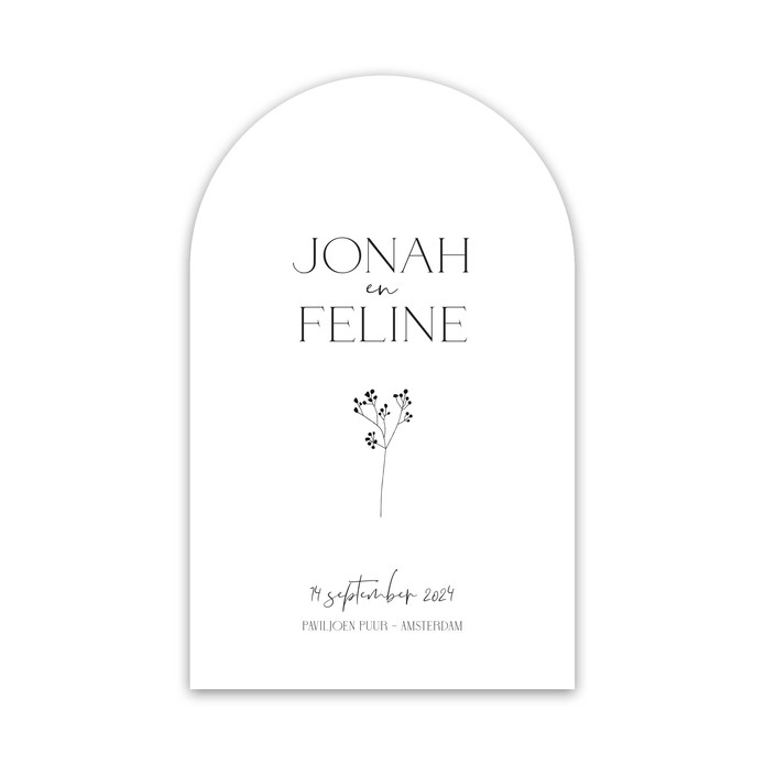 VORM Trouwkaart - Bessentakje