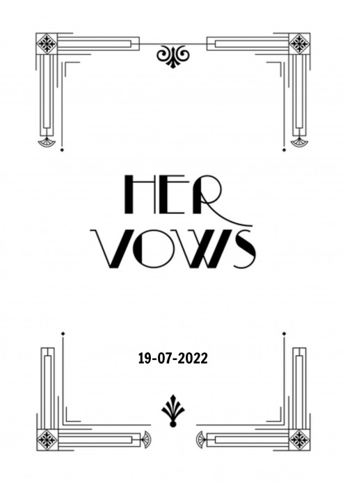 Trouwbelofte omslag - Peaky Blinders - Her Vows