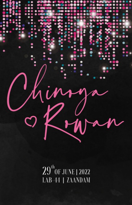 Trouwkaart - Let's rock that shhh