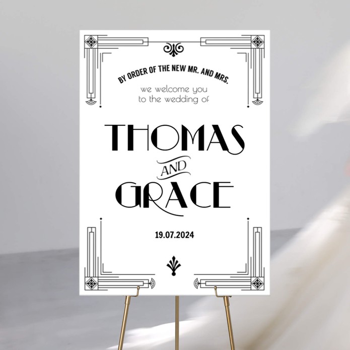 Welkomstbord Peaky Blinders